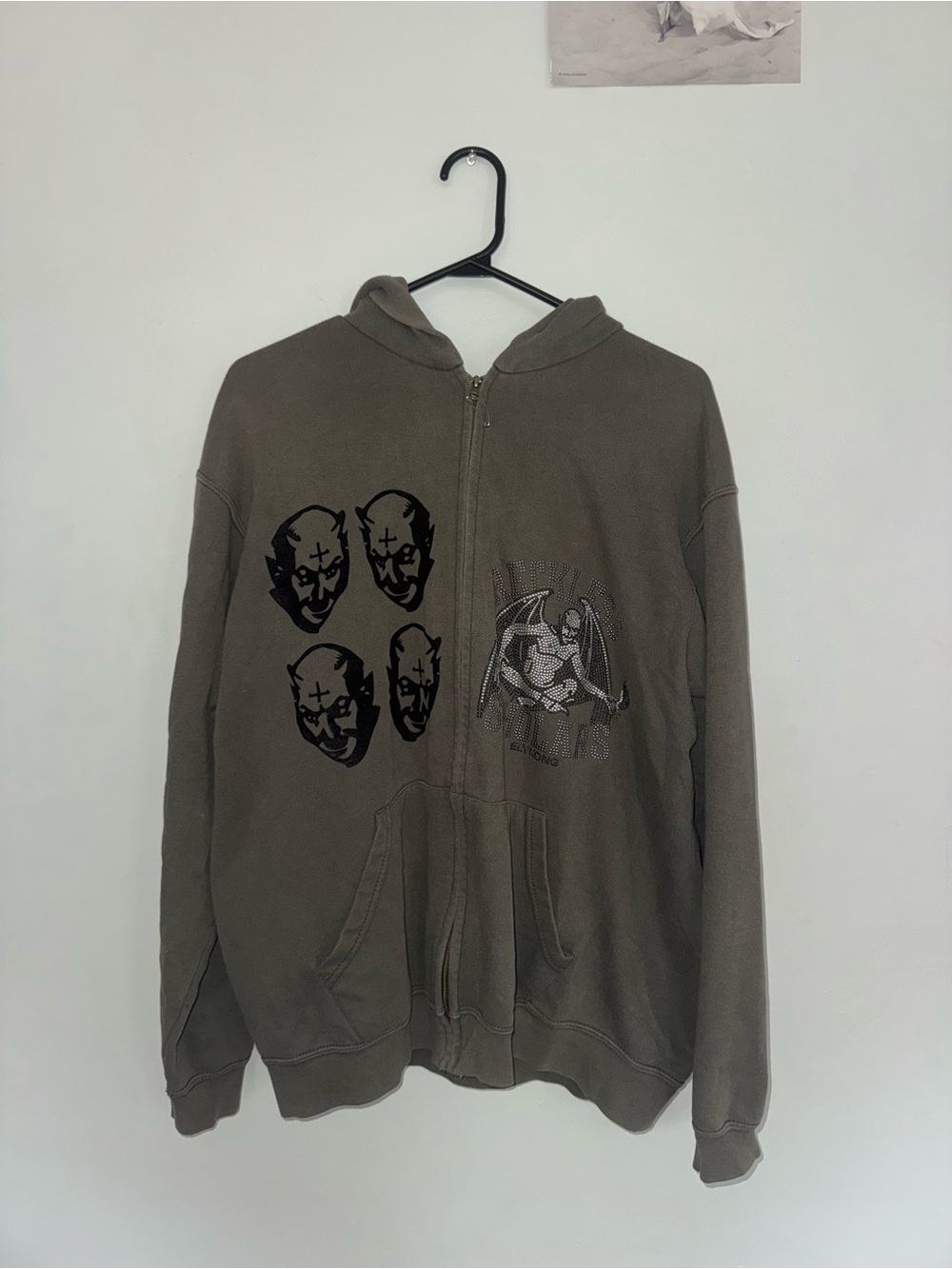 RARE Reckless Scholars Zip-Up Hoodie